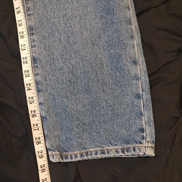 Calvin Klein Jeans Women 12 Double Stone Wash Mom Easy Fit Zipper Fly Straight - Picture 8 of 13